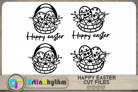 Download Easter Egg Basket / Floral Eggs Svg - Premium Resources
