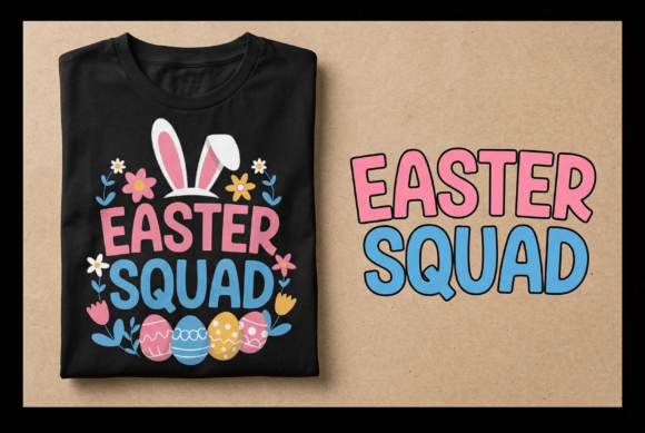 Download Easter Squad Bunny Ears Floral Eggs - Premium Bundle